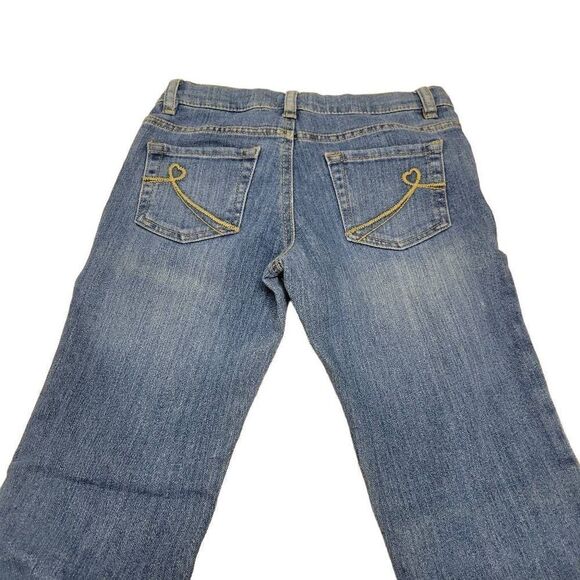 Children's Place bootcut jeans 8 - Picture 4 of 6